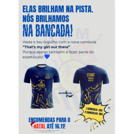 Camisola "That's my girl out there"