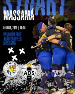 Amanhã é dia de vestir a camisola e apoiar a @stuart.hcm 💪
Teremos um dia repleto de emoção com 3 jogos em casa

🏒 14.45h - BAMBIS
@stuart.hcm - @cdpacodearcos 
🏒 16.45h - SÉNIORES FEMININAS 
@stuart.hcm - @adsanjoanense_hoquei 
🏒 18.00h - BENJAMINS "A"
@stuart.hcm - @hockeyclubdesintra 

Contamos com o vosso apoio!!! 
#somosum 🩵💛

Sofremos juntos!
Vibramos juntos! 
Festejamos juntos!