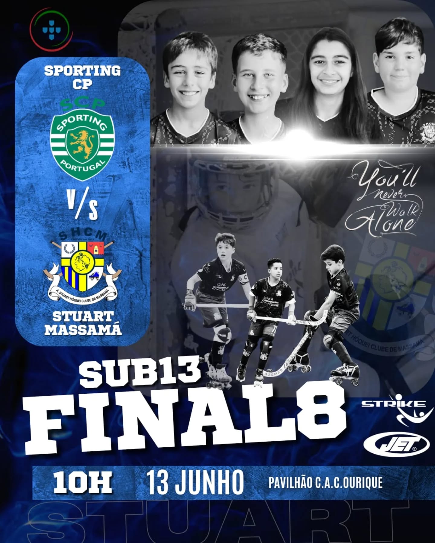 🏑 Os nossos Sub 13 estão na Final 8 e precisam de todo o nosso apoio! 🏑
Eles estão prontos para dar tudo em campo e a bancada tem que estar ao rubro!
Contamos com o vossa presença 💪
Sábado
🕙10.00h
📍 C.A.C.Ourique
#somosum💛💙
Viramos juntos!
Sofremos juntos!
Festejamos juntos!