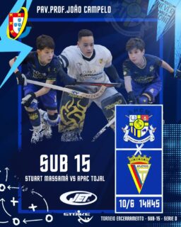 🏑 Feriado com jogo em casa 🔥
Os nossos Sub 15 vão entrar em campo às 14.45h  e esperam uma bancada cheia de energia! 

Contamos com a vossa presença!!!! 

#somosum💛💙 
Vibramos juntos! 
Sofremos juntos! 
Festejamos juntos!
