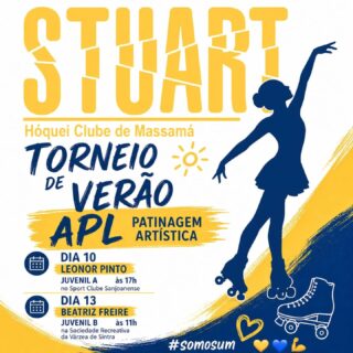 🛼 Vamos apoiar as nossas Atletas que estão prontas para brilhar no ringue!
Venha assistir a um espetáculo de dança e coordenação sobre rodas 🛼
Hoje
Leonor Pinto
🕔17.00h
📍Sport Clube Sanjoanense
Sábado
Beatriz Freire
🕔 11.00h
📍Soc. Recreativa da Várzea de Sintra
#somosum💛💙