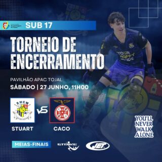 🏑 Os nossos Sub 17 este fim de semana vão estar presentes no Torneio de Encerramento e contam com a bancada cheia! 🏑

Contamos com o vosso apoio! 

🗓️ 27 Junho 
🕚 11.00h 
📍 Pavilhão APAC Tojal 

#somosum💛💙 
Vibramos juntos! 
Sofremos juntos! 
Festejamos juntos!
